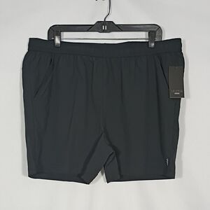NWT Balance Collection Men's Black Jaxon 5" Woven Shorts Size XL Workout
